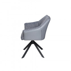 Hailey Swivel Dining Chair Blue